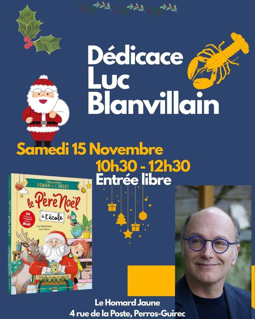 Dédicace Luc Blanvillain