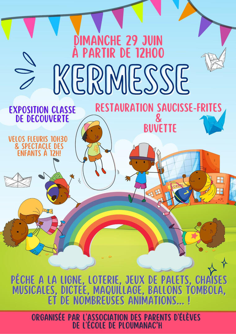 Kermesse école de ploumanac'h
