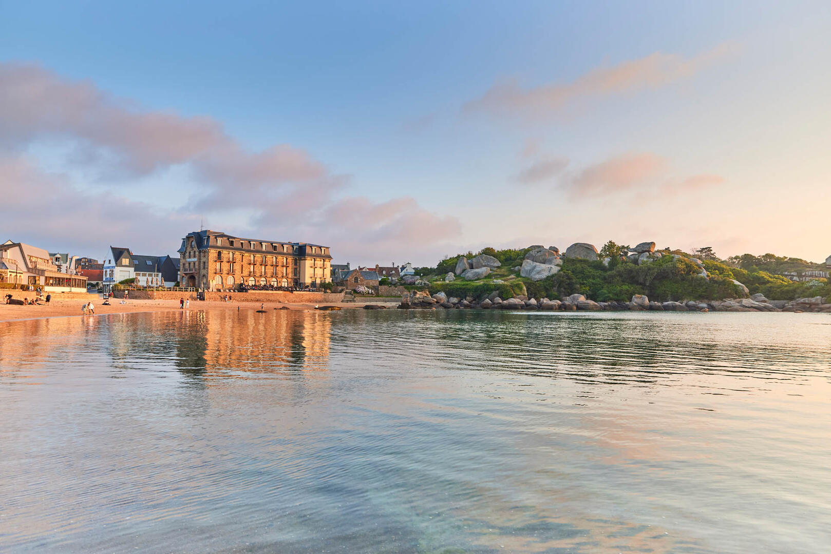 plage de Saint-Guirec, Ploumanac'h