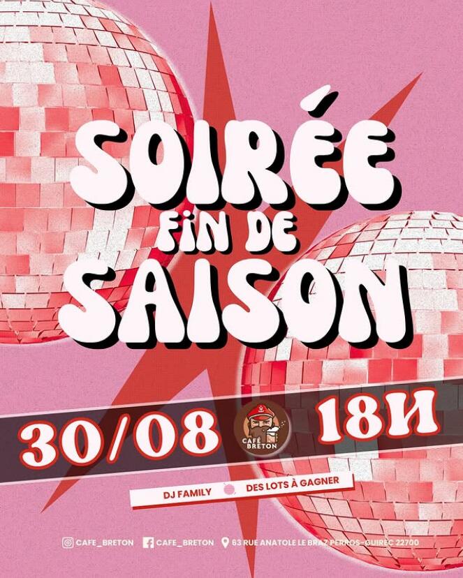 Soirée fin de saison