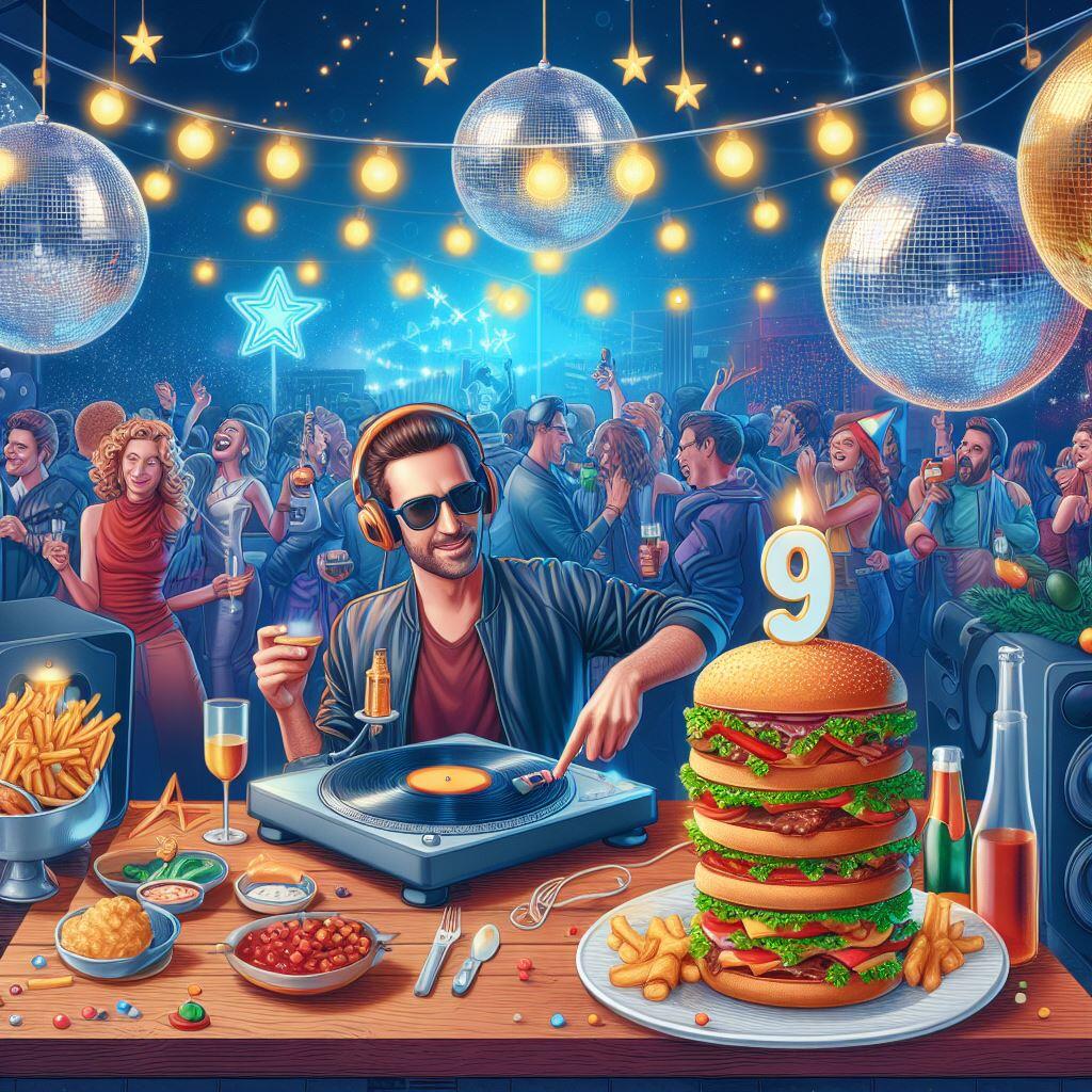 Soirée DJ et burgers