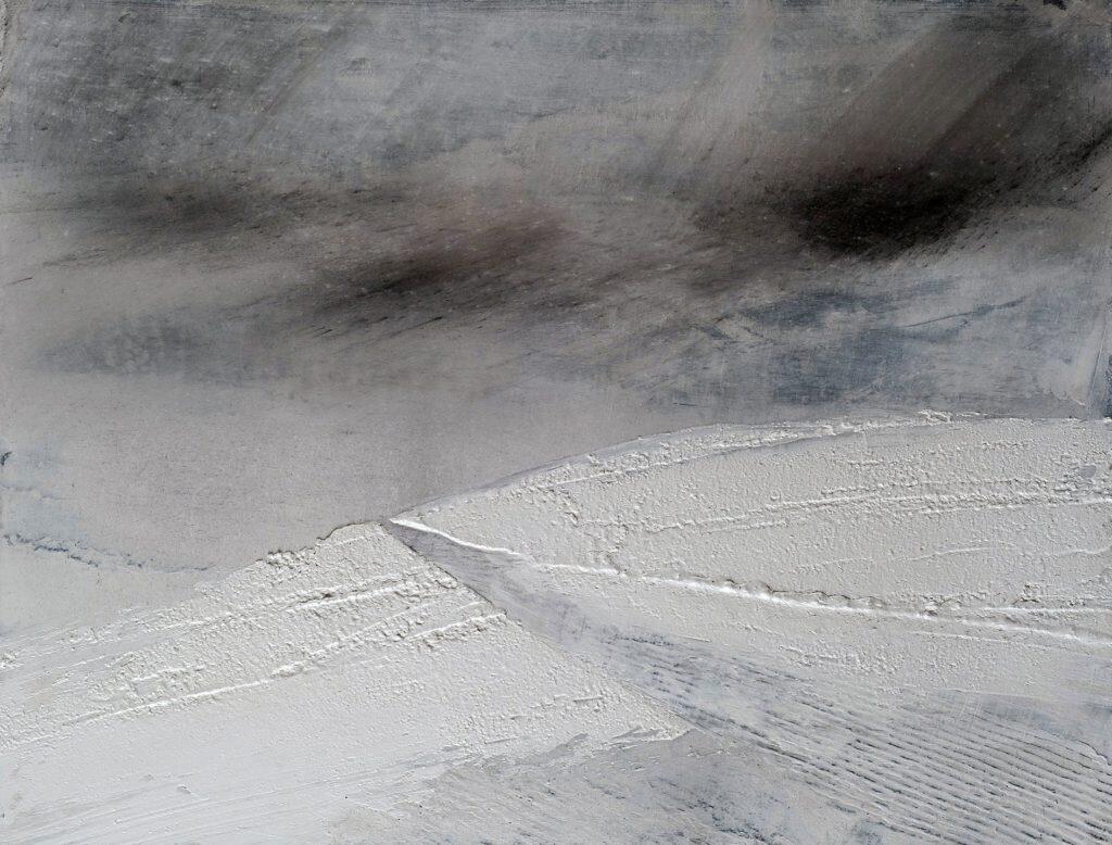 Toile, pigments et liant