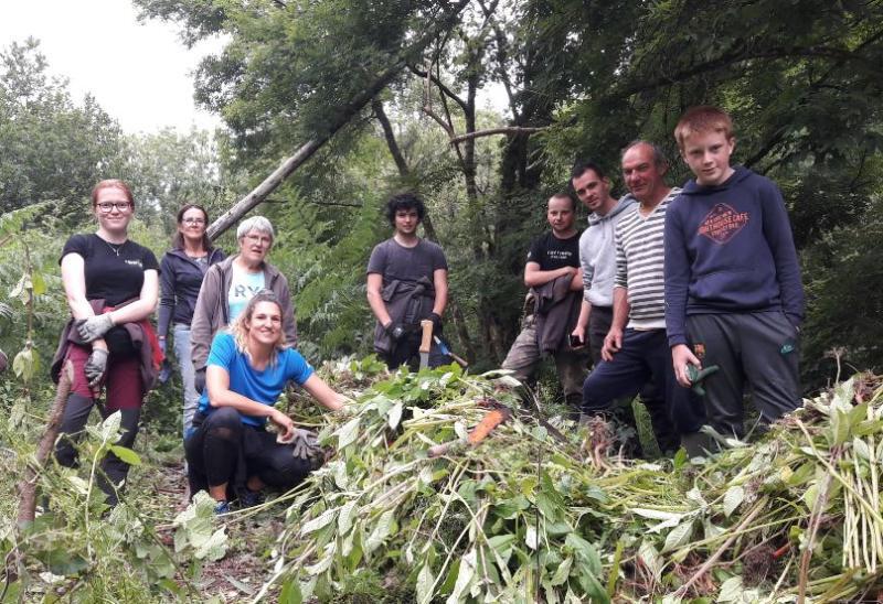 chantier nettoyage rivière lenaig corson 5 juillet