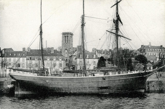 expo Loguivy-les-Lannion_3 mats Dagmann, quai d’Aiguillon, mars 1914