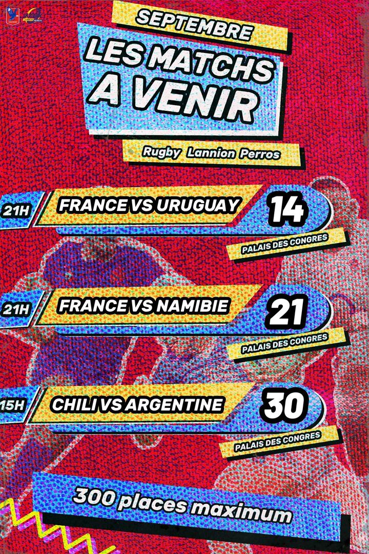 Matchs rugby 2023