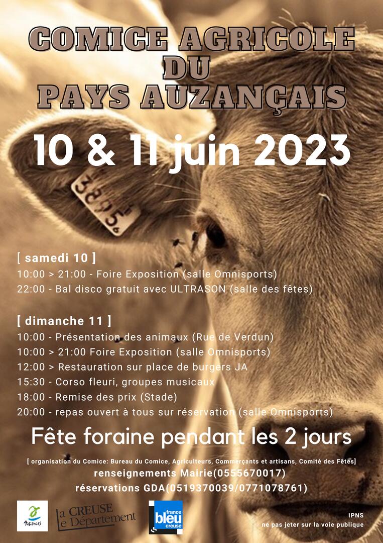 Comice Agricole du pays auzançais - 1