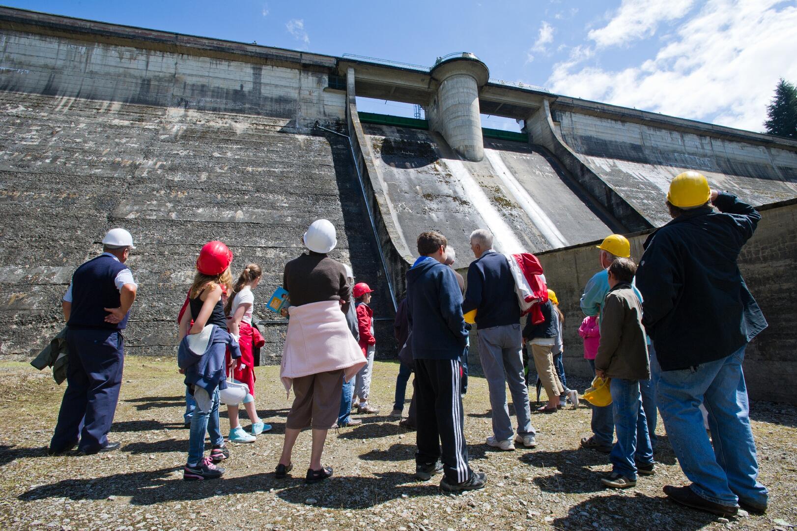Visite du Barrage