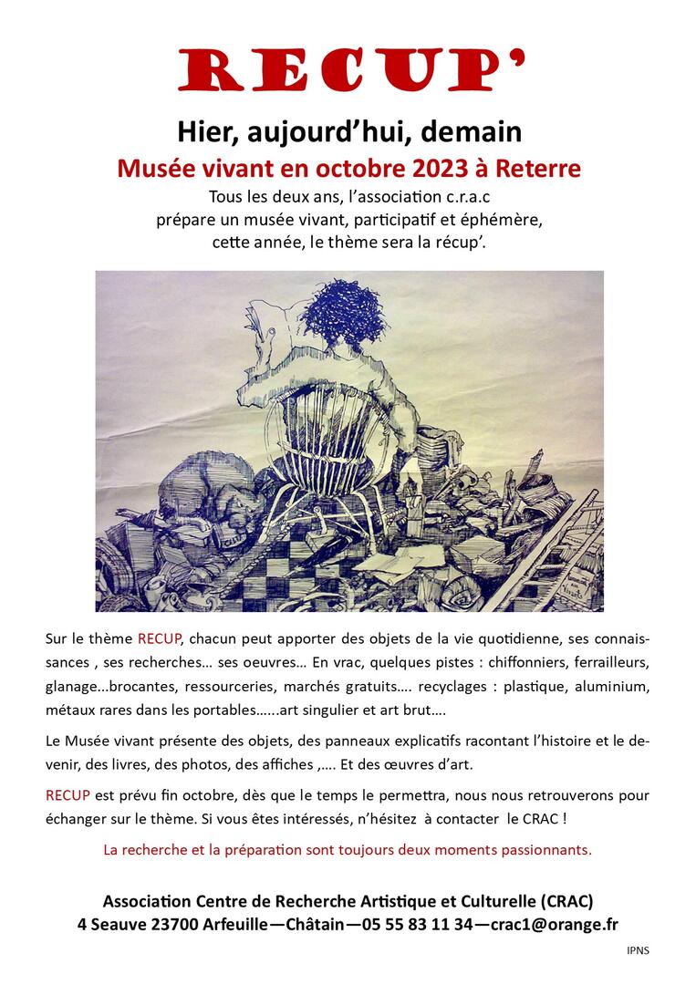 Affiche récup