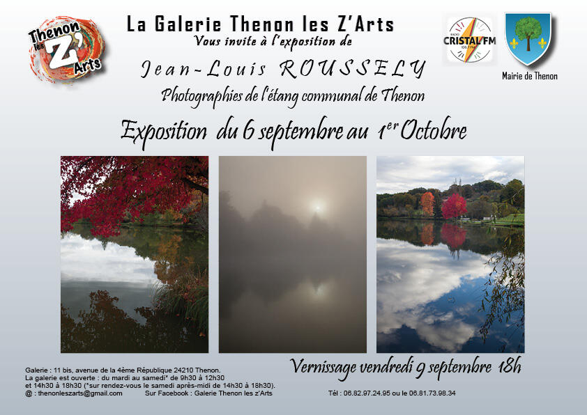 Affiche Roussely Jean-louis septembre 2022
