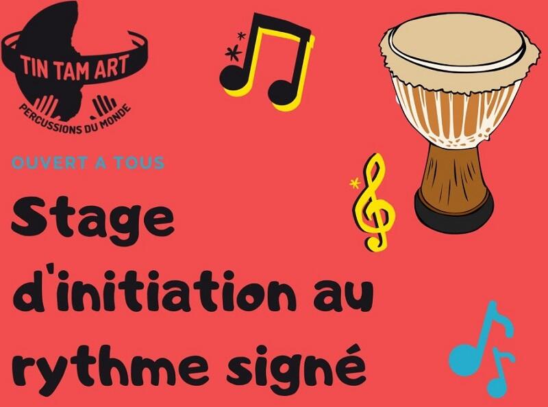 Affiche rythme signé