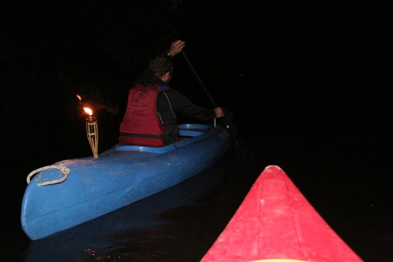 Canoë Kayak USNCK Neuvic descente aux flambeaux