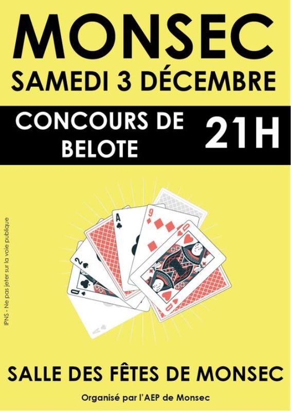 Concours de belote Monsec