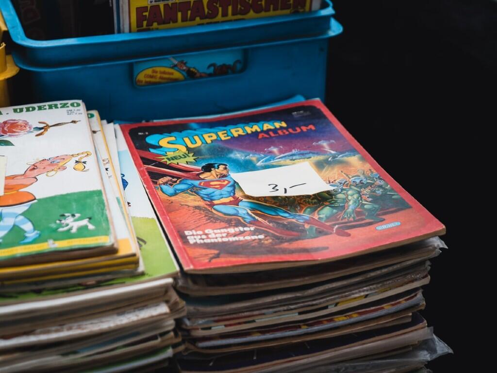 Foire aux disques et bandes-dessinées