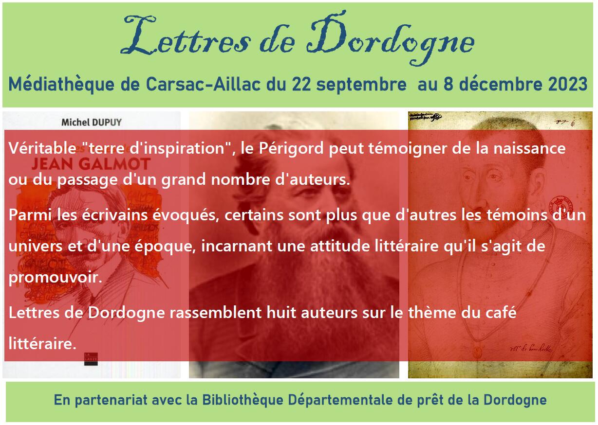 Lettres de Dordogne