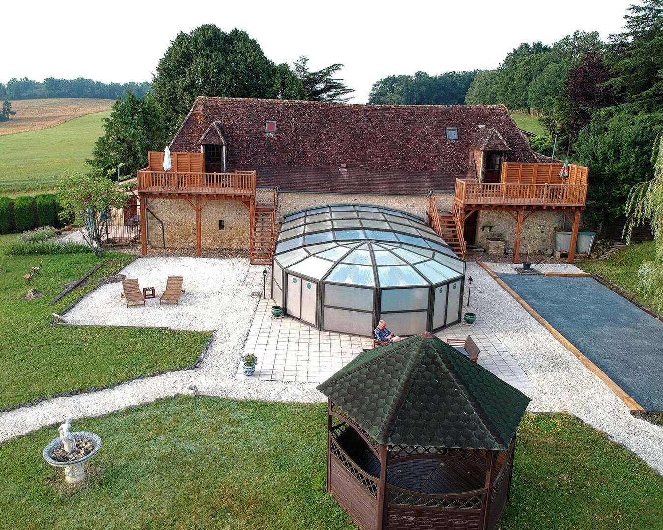 Studio à l'étage