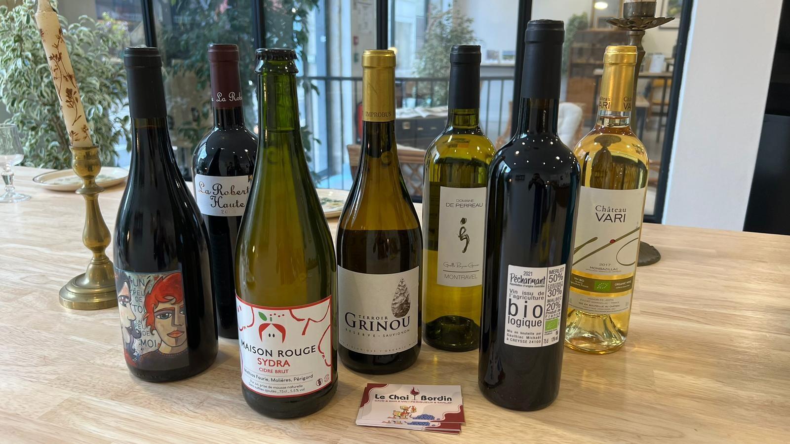 Dégustion autour du vin