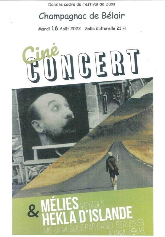 ciné concert festival duos champagnac