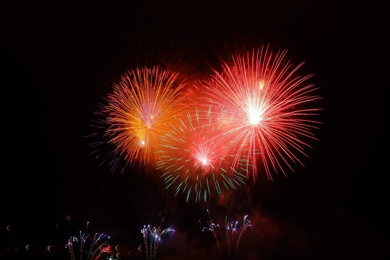 feux d'artifice