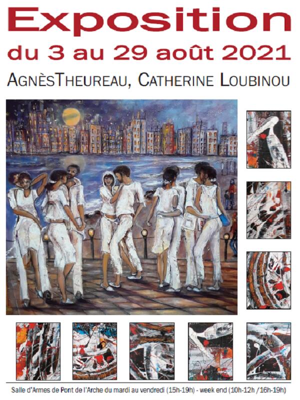 03-08-2021_Exposition Catherine loubinou et Agnès Theureau_Pont-de-l'Arche