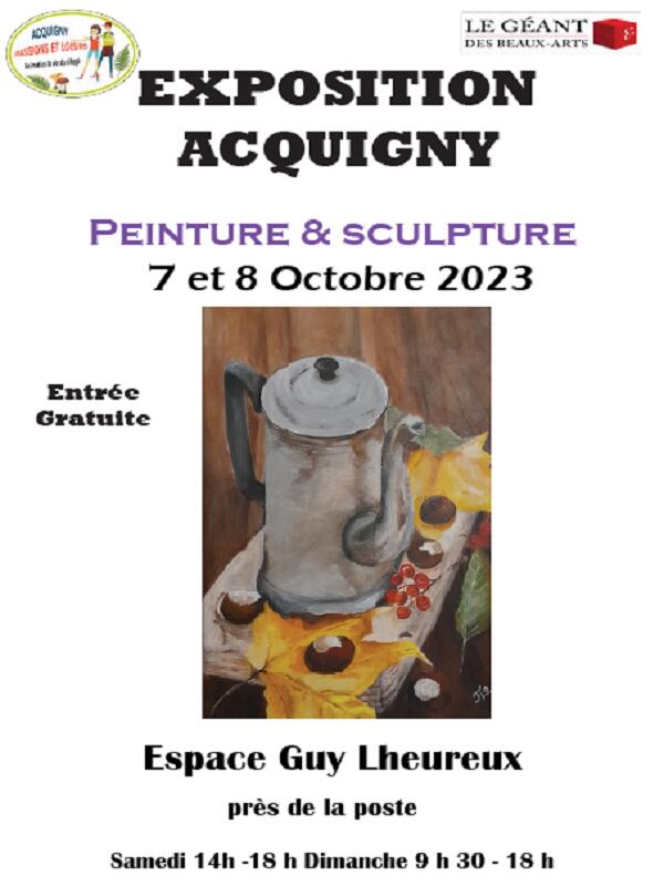 07-10-2023_Exposition peinture et sculpture_Acquigny