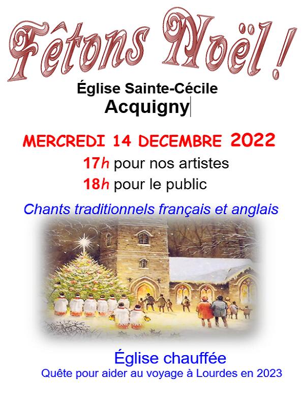 14-12-2022_Concert chants traditionnels Noël_Acquigny