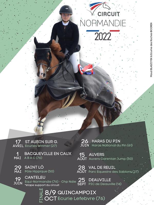 Circuit Normandie 2022 (Document A4)
