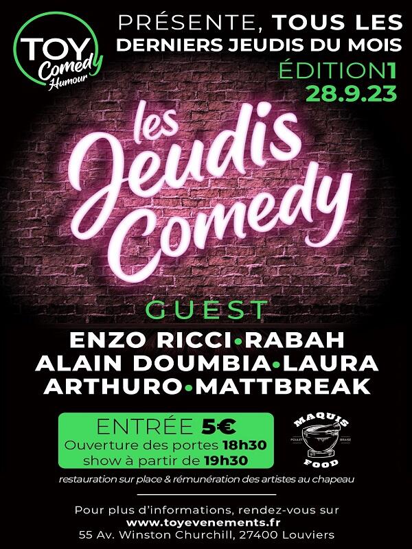 28-09-2023_Jeudi Comedy_Louviers
