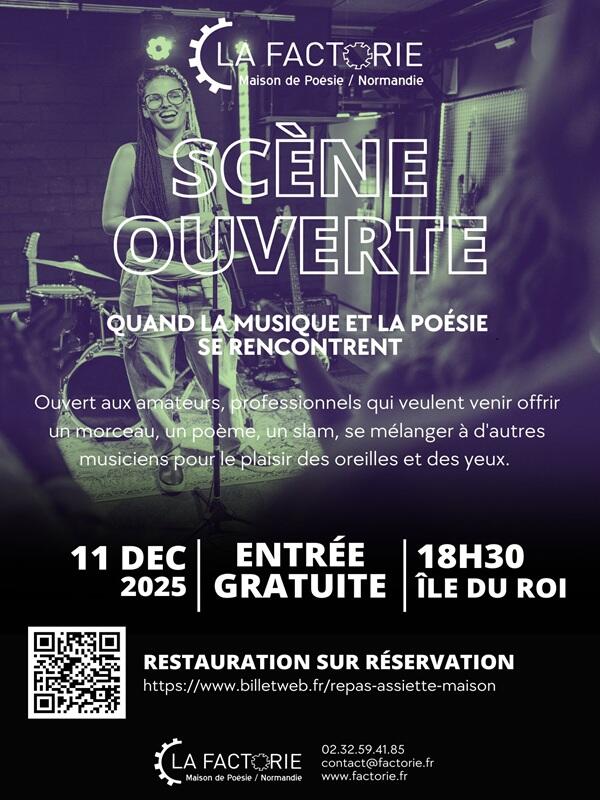 AFFICHE • SCÈNE OUVERTE - 4