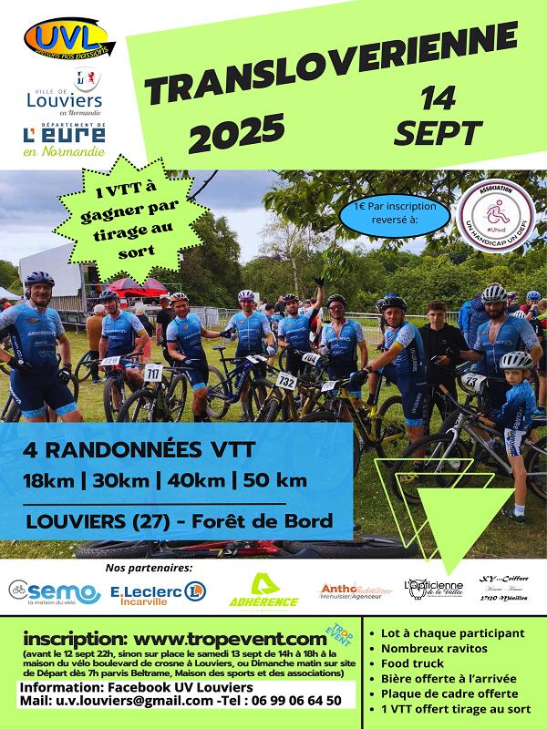 Affiche Evènement Sportif Course Urban Trail Animé Photo Illustration Vert Bleu Fluo - 1
