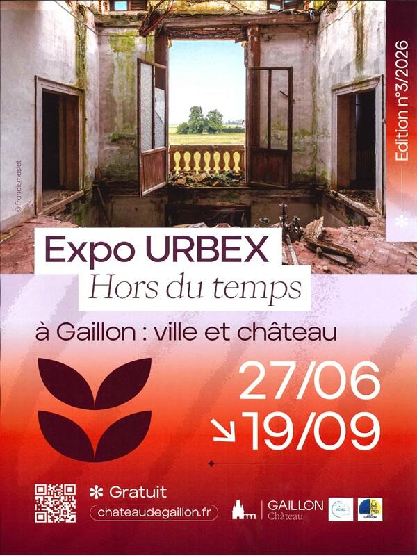 Affiche A3 - Exposition Urbex 2026