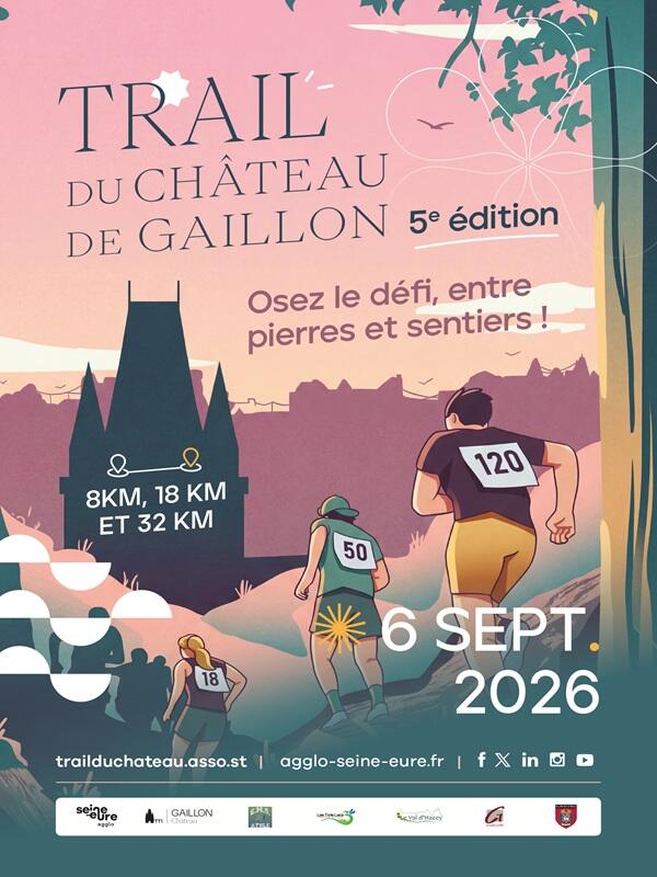 Affiche A3 - Trail du château 2026