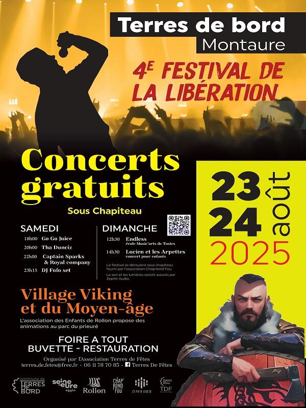Affiche Festival musical Libération 2025