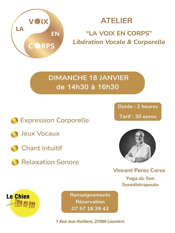 Atelier La Voix en corps