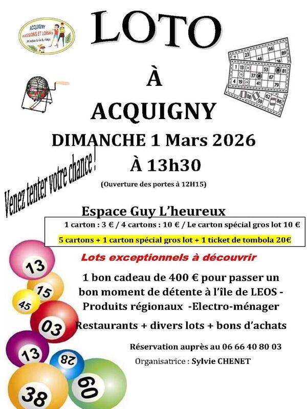 Loto à Acquigny