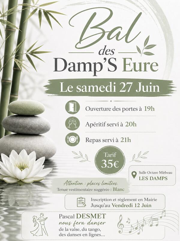 REPAS DANSANT 27 juin 2026