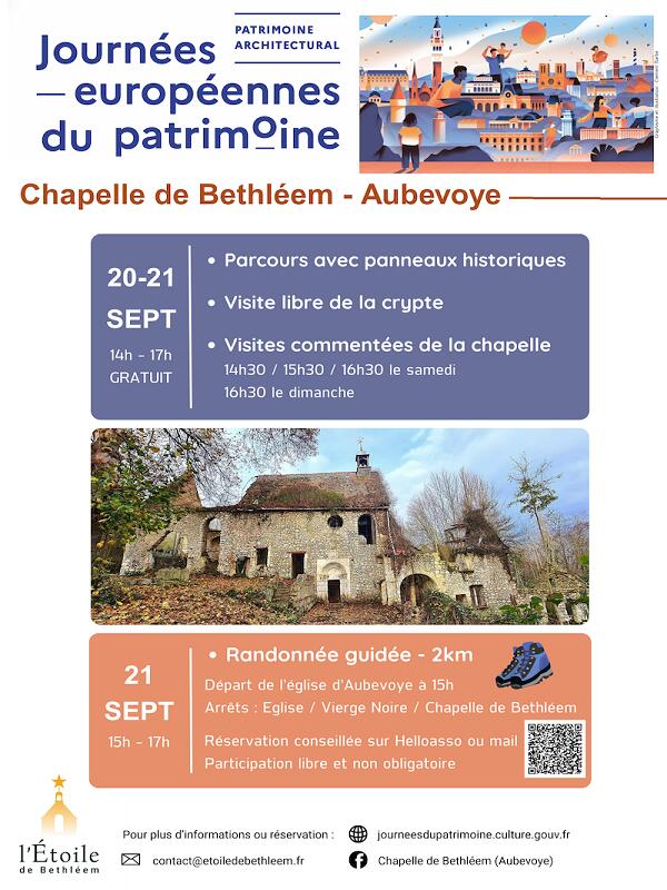 Visite chapelle Bethléem