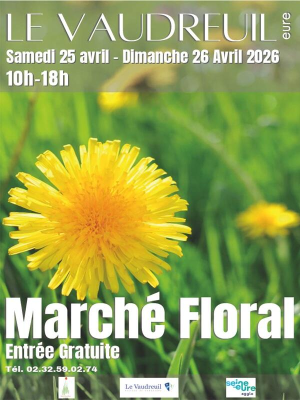 affiche marché floral 2026 JPG