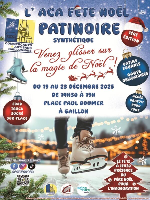 affiche patinoire