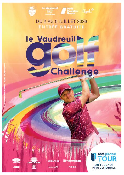 affiche vaudreuil golf challenge 2026