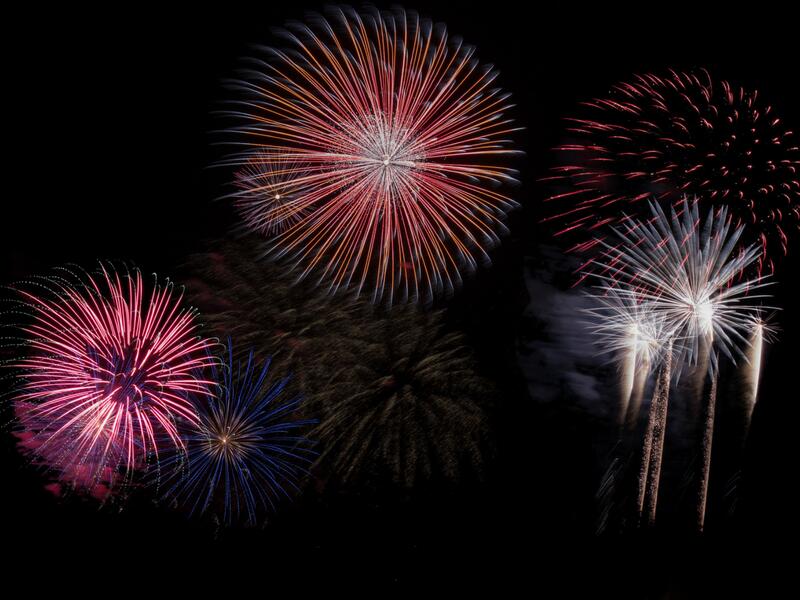 feu d'artifice