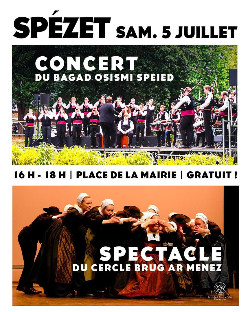 Concert du Bagad Osimi Speied