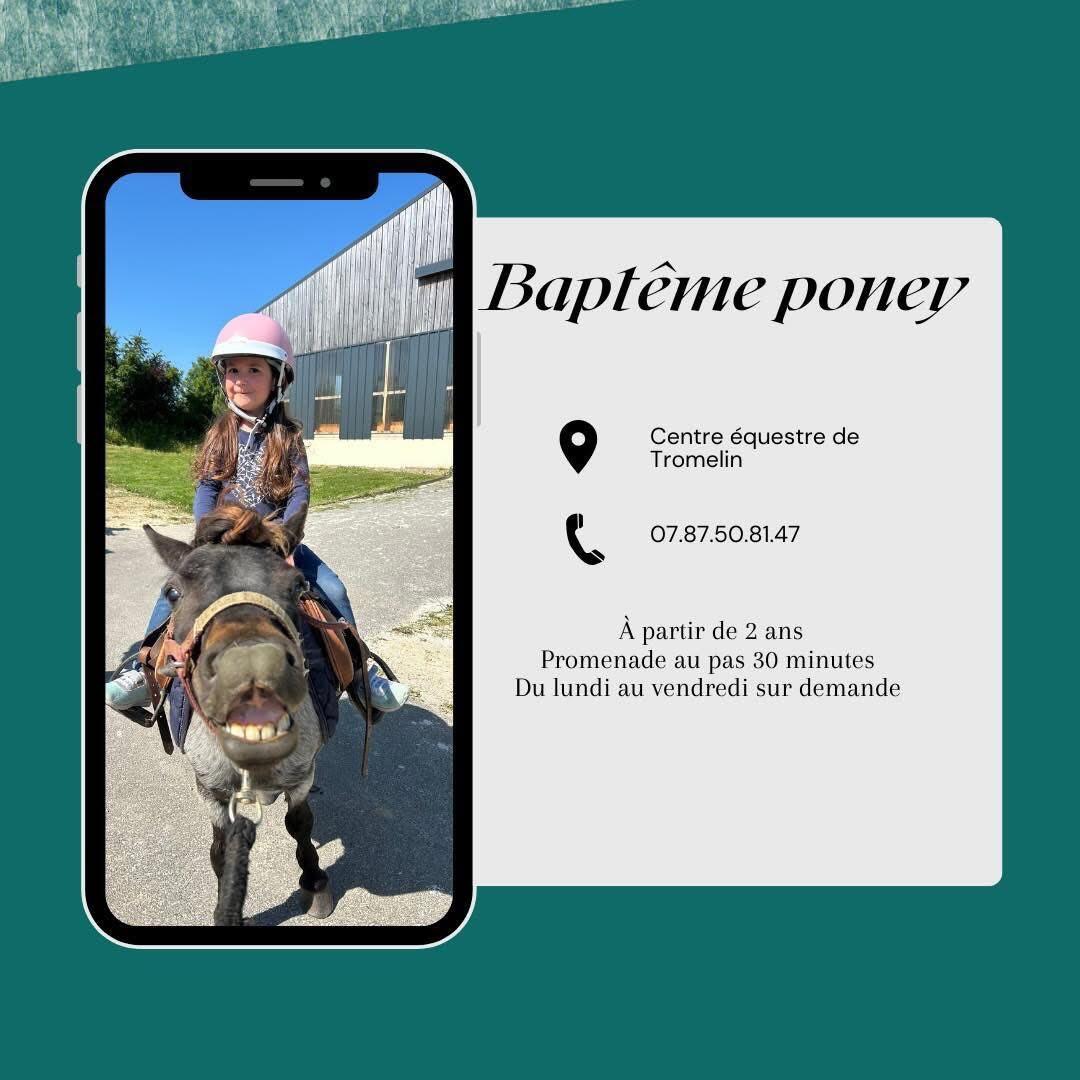 Baptême Poney