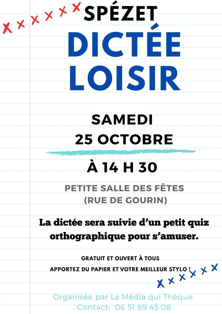 Dictée Loisir