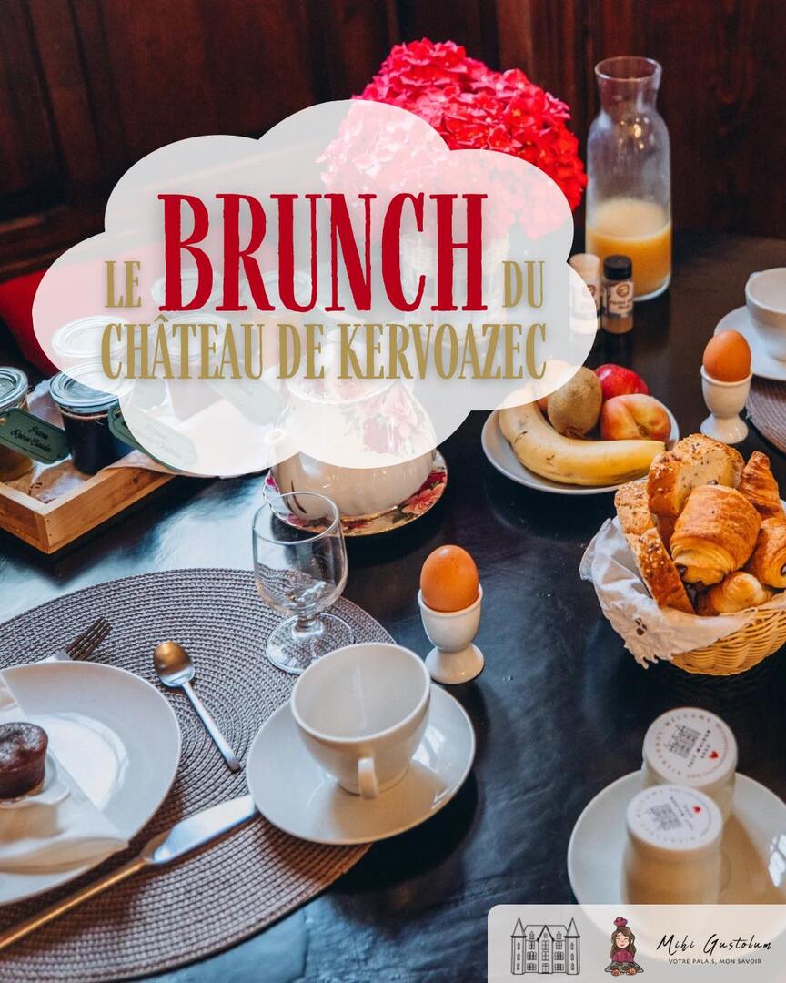 Les Week-ends gourmands au Château de Kervoazec: Brunch