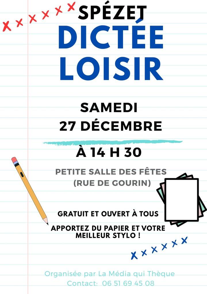 Dictée Loisir