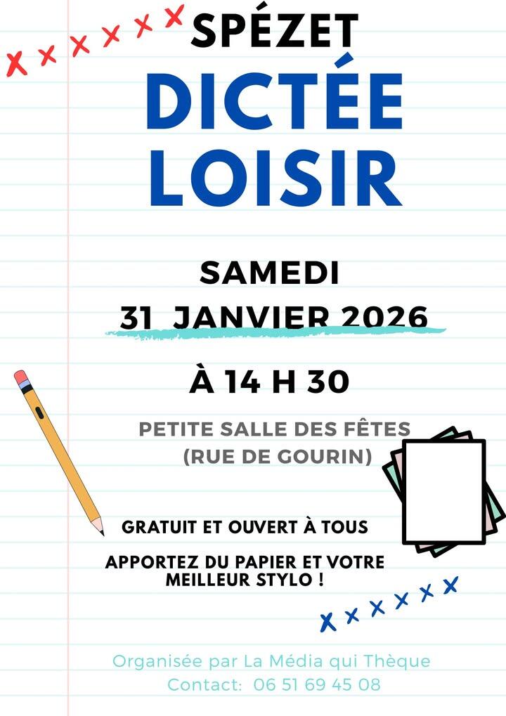 Dictée Loisir