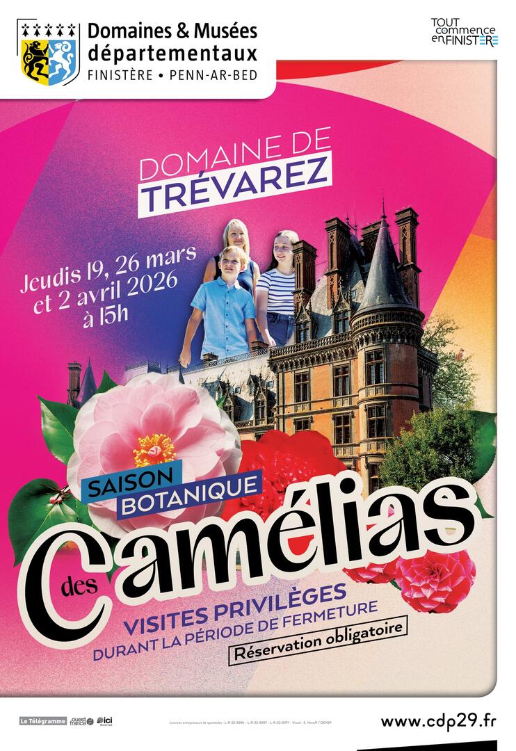 Les camélias, une collection d’excellence