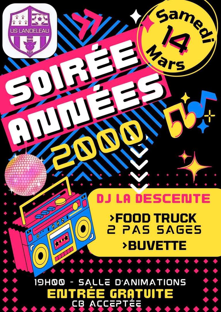 Soirée année 2000