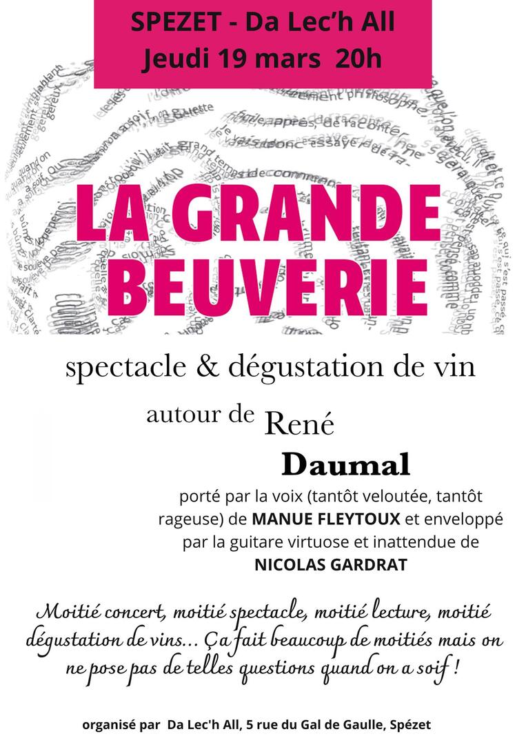 Spectacle & dégustation de vin