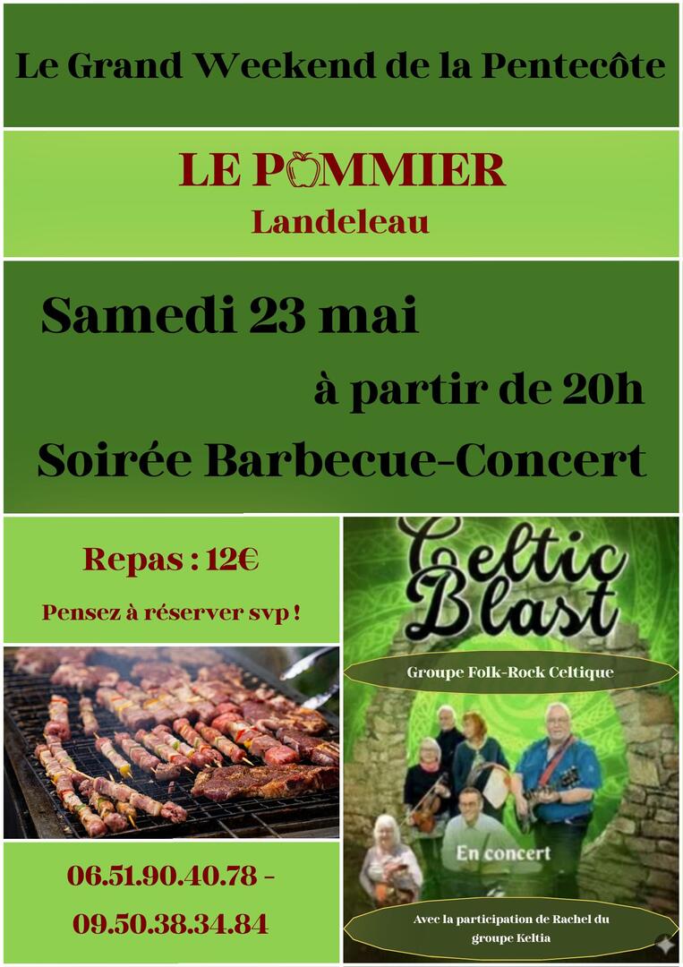 Soirée barbecue et concert